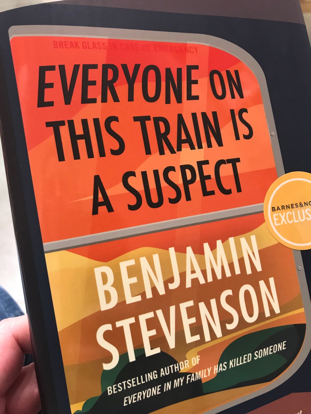 “Everyone On This Train Is A Suspect” by Benjamin&nbsp;Stevenson